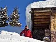 Sulle nevi delle panoramiche TORCOLA VAGA-SOLIVA da Piazzatorre-Rif.Gremei l�?8 gennaio 2021 - FOTOGALLERY